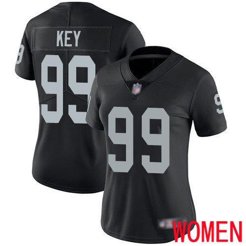Oakland Raiders Limited Black Women Arden Key Home Jersey NFL Football 99 Vapor Untouchable Jersey